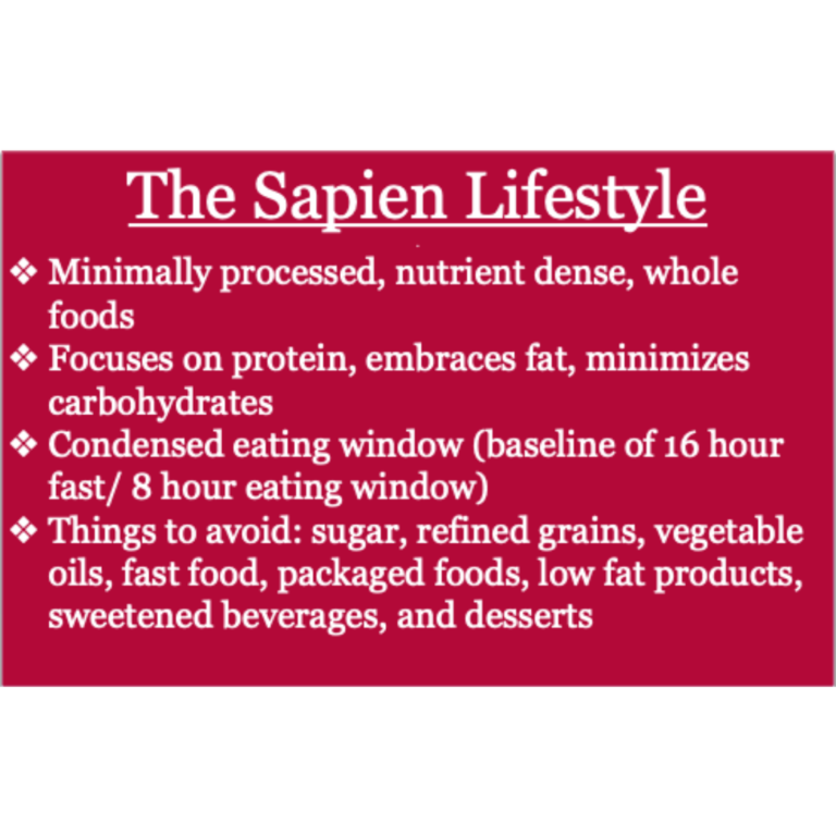 The Sapien Lifestyle